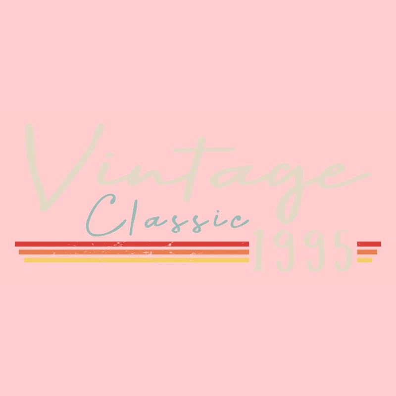 Vintage Original since 1995 Geburtstag Retro 1995