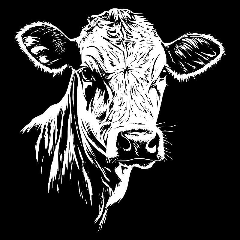 Graphique de la vache