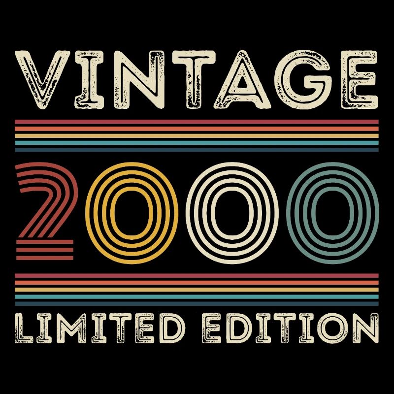 2000 Geburtstag 2000 Retro 2000 Geschenk 2000