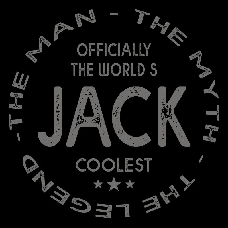 JACK personalisiertes Vorname Jack Geschenk