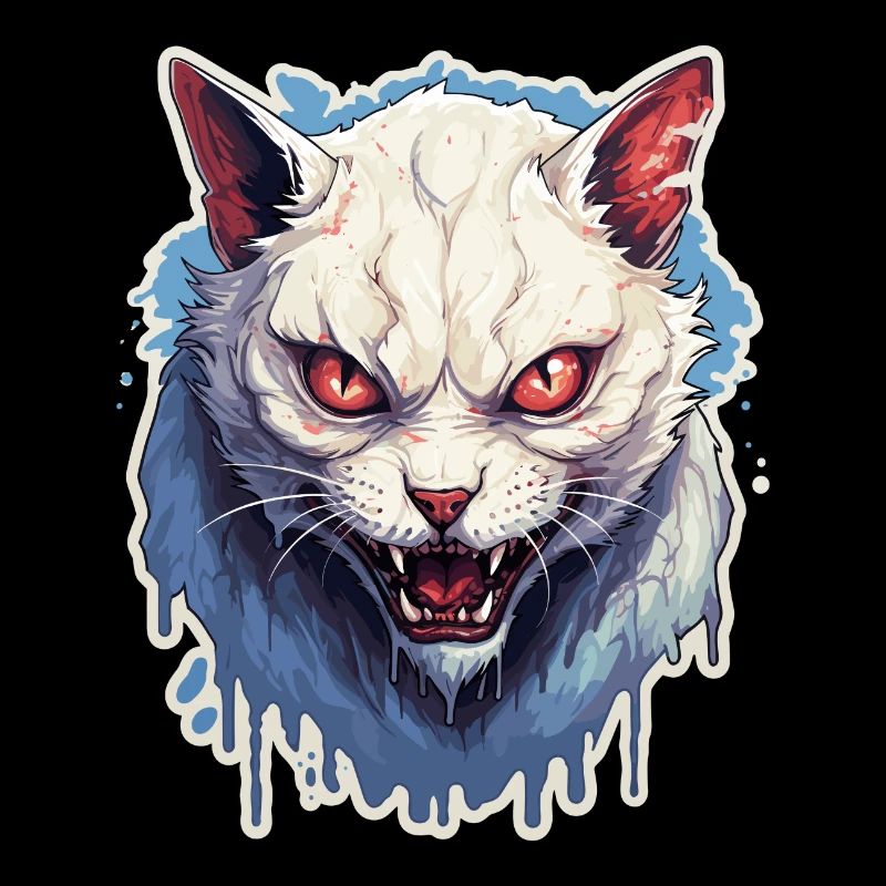 Katze Horror Halloween