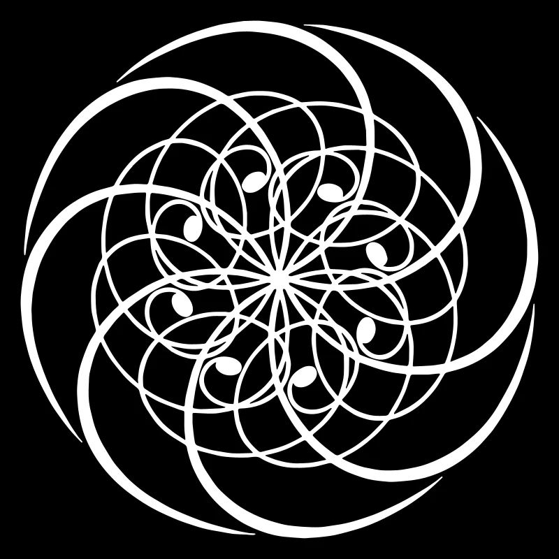 Mandala Vector Géométrique