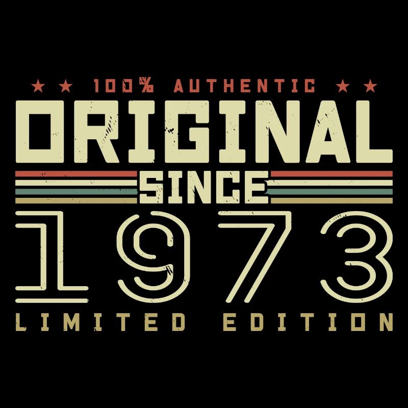 Original 1973 Geburtstagsgeschenk 1973 Retro 1973