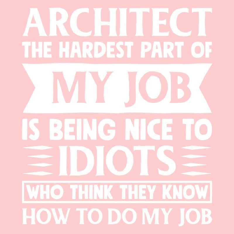 Chemise d'architecte La partie la plus difficile de mon travail