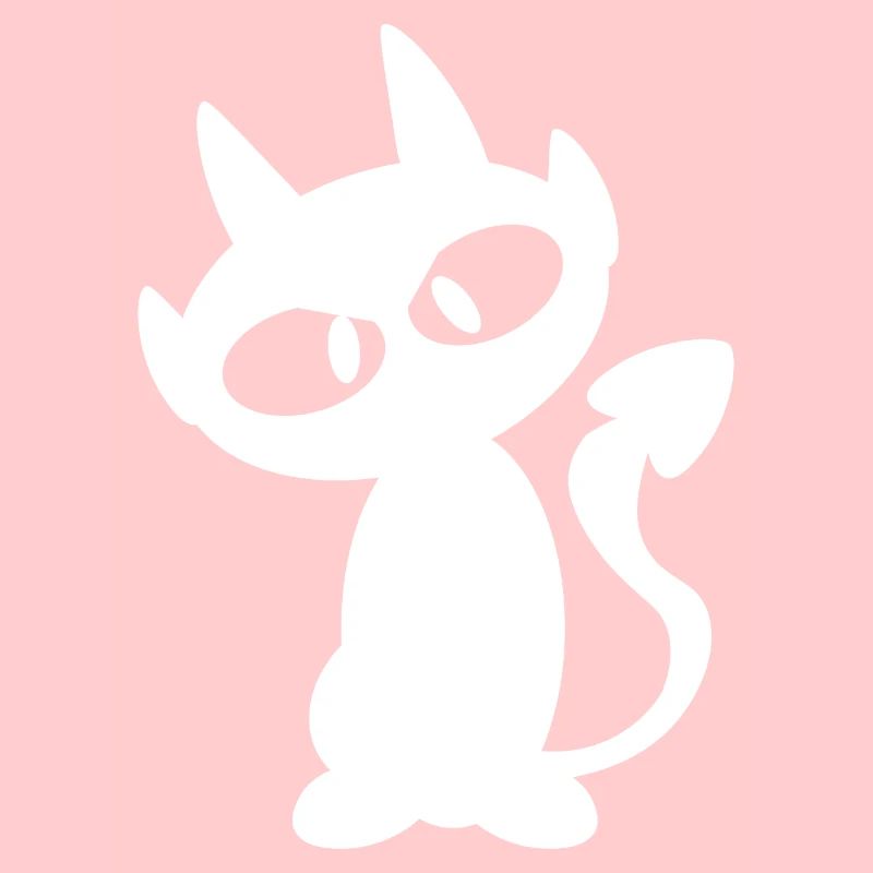 Little Evil White Devil T-Shirt