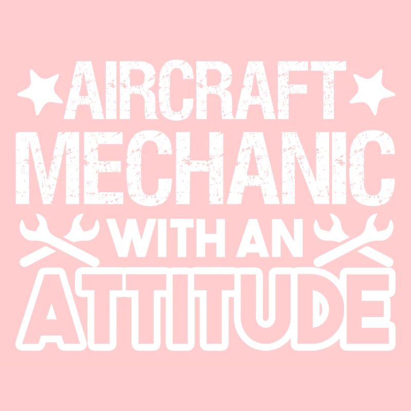 Flugzeugmechaniker mit einer Einstellung