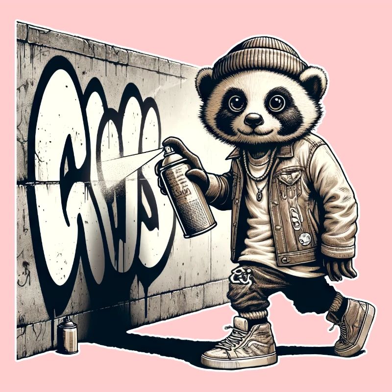 Panda Graffiti