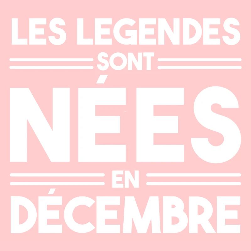 les légendes sont nées en décembre