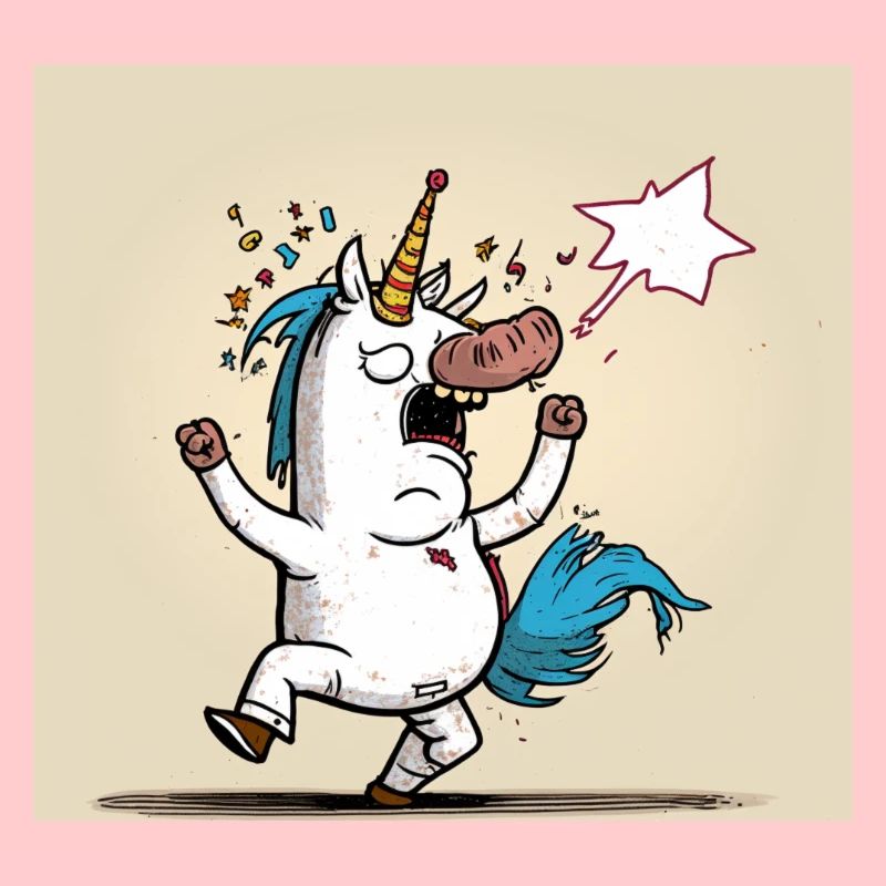 Unicorn comic! Gift