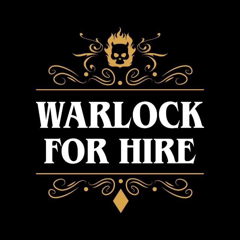 Warlock For Hire Character Player Class RPG