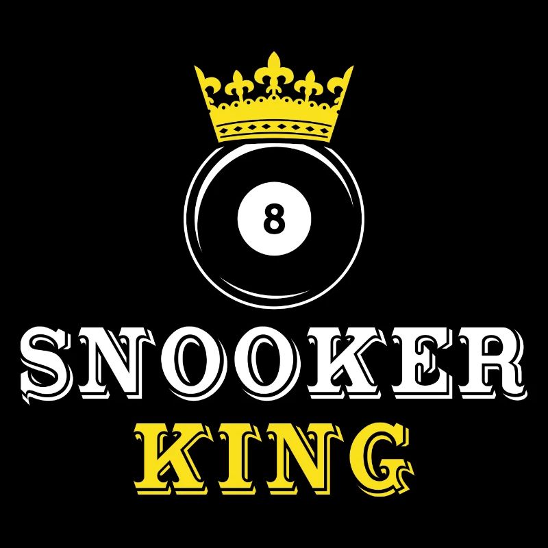 Snooker König Billard Pool Snooker Spieler Geschenk