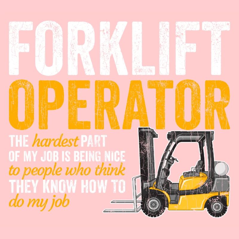 Forklift Operator Apparel Forklift Driver Funny Gi
