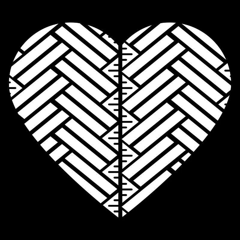 Tire Heart Tire Tread Pattern Profile