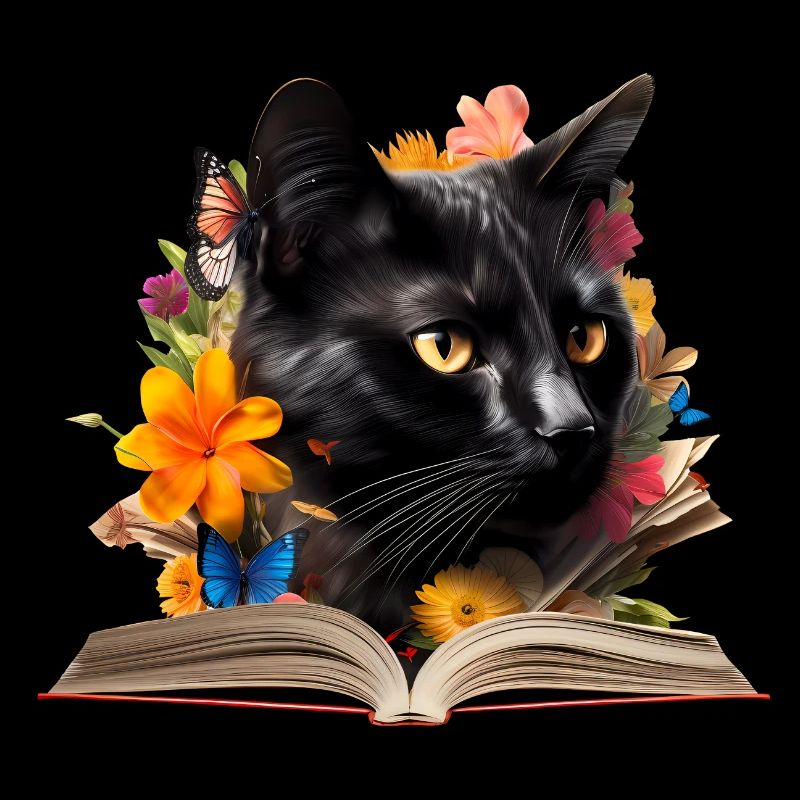 Bombay-Katze Lesen Buch