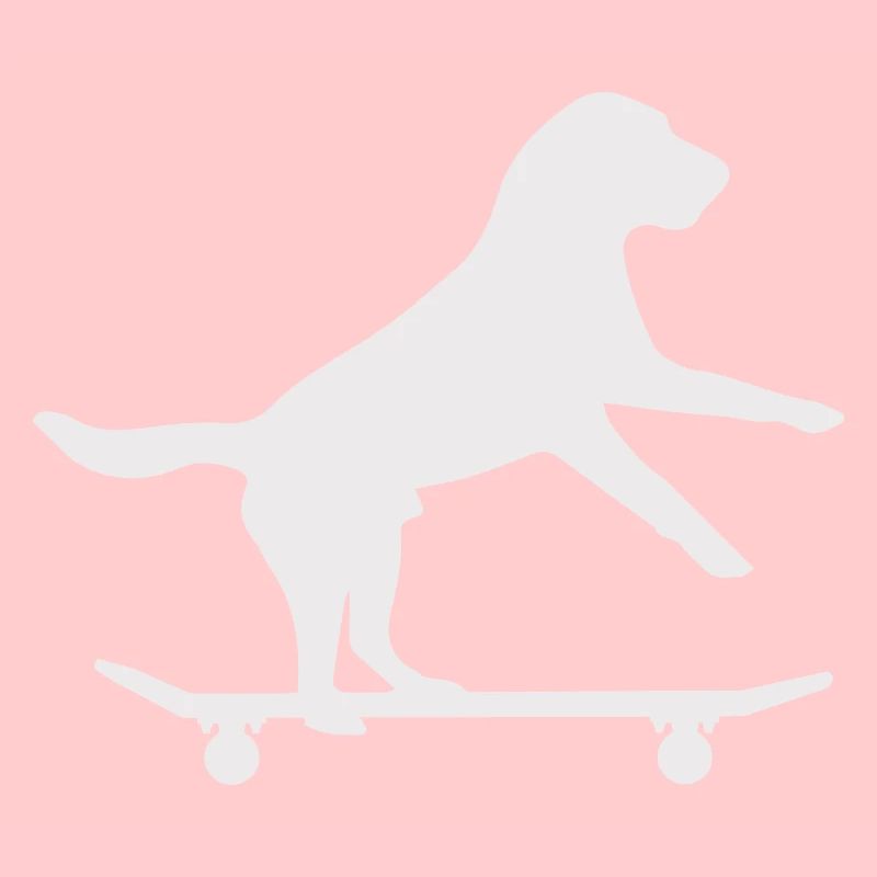 Skateboard Dog