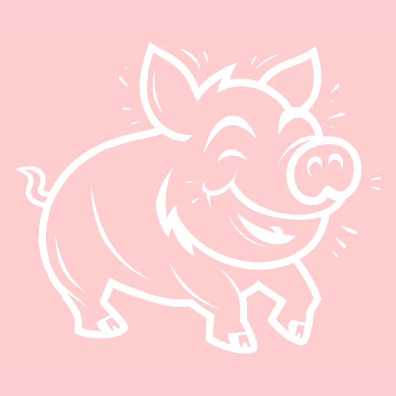 Humor Kleines Wildschwein
