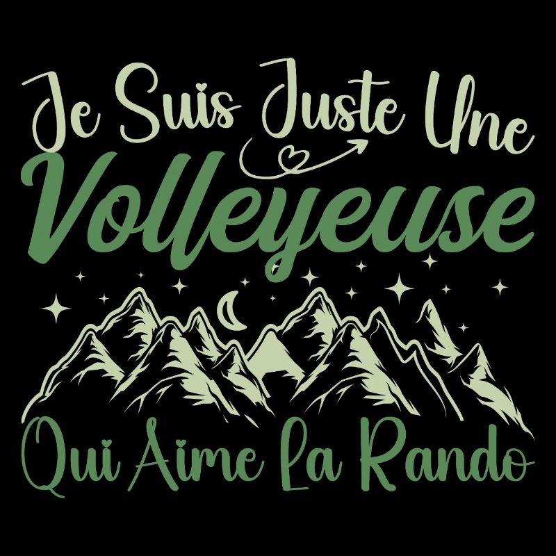 Volleyeuse aventurier passionnée de Randonnée