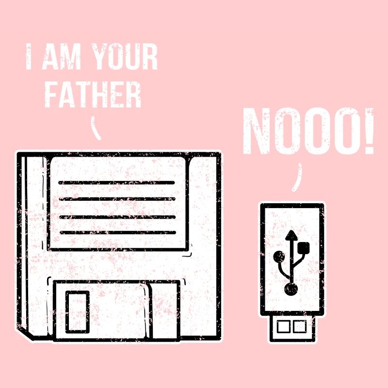IT Programmer Im Your Father Diskette