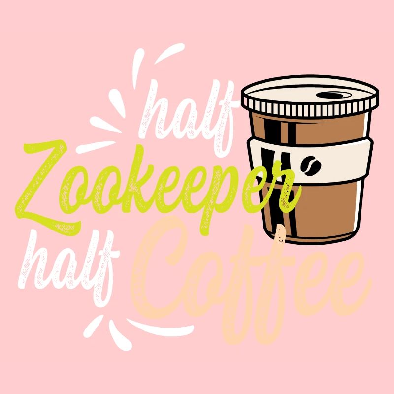 Halbkaffee Kaffeeholiker Geschenk