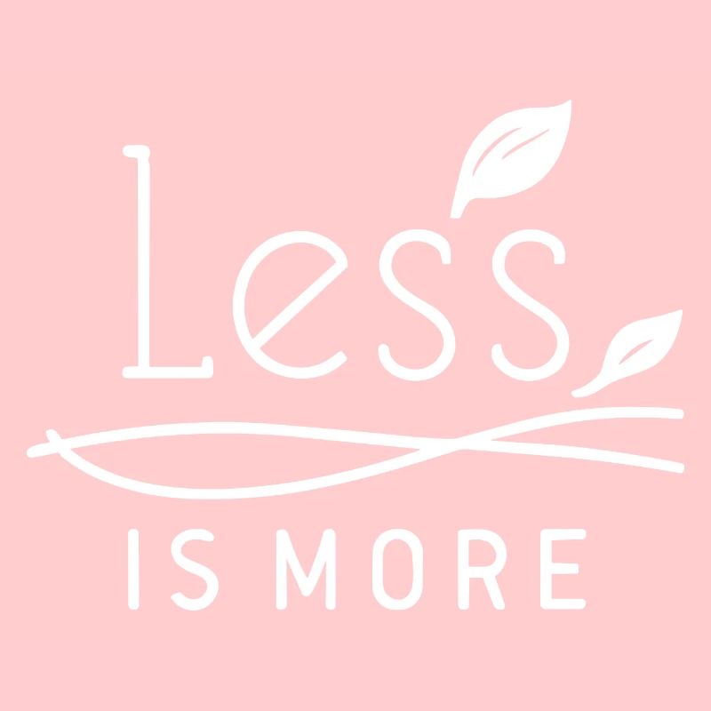 Moins, c’est plus minimaliste