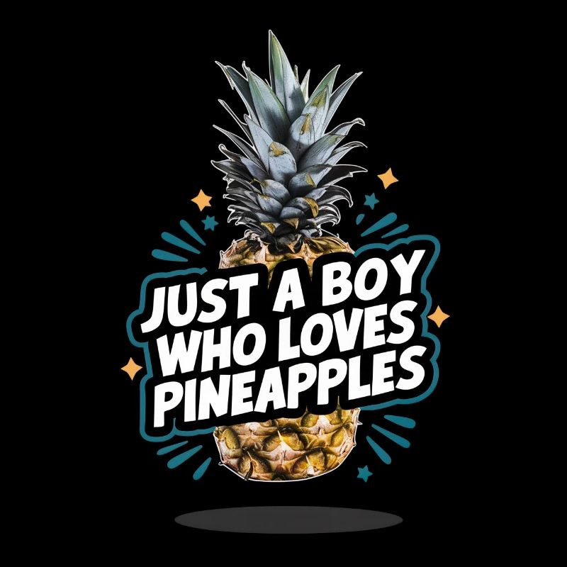 Pineapple tropical hawaiian fruit