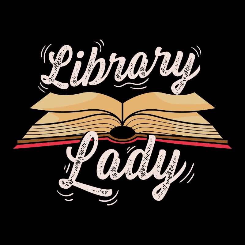 Library Lady OIC -Librarian Gift