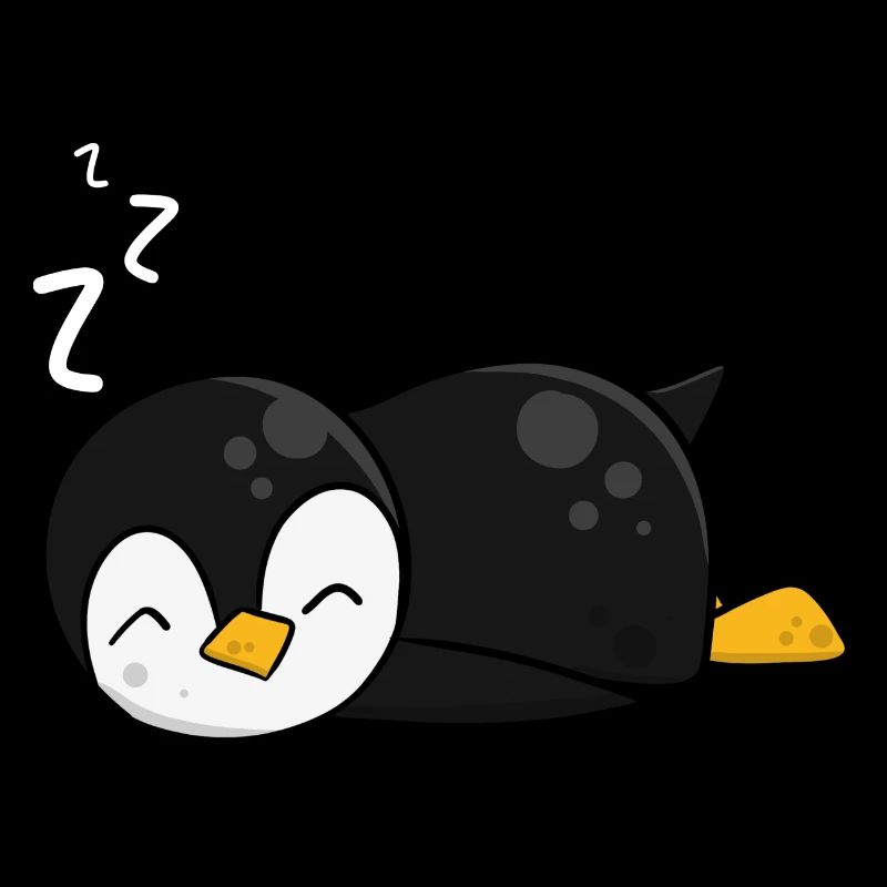Chemise de couchage avec pingouin