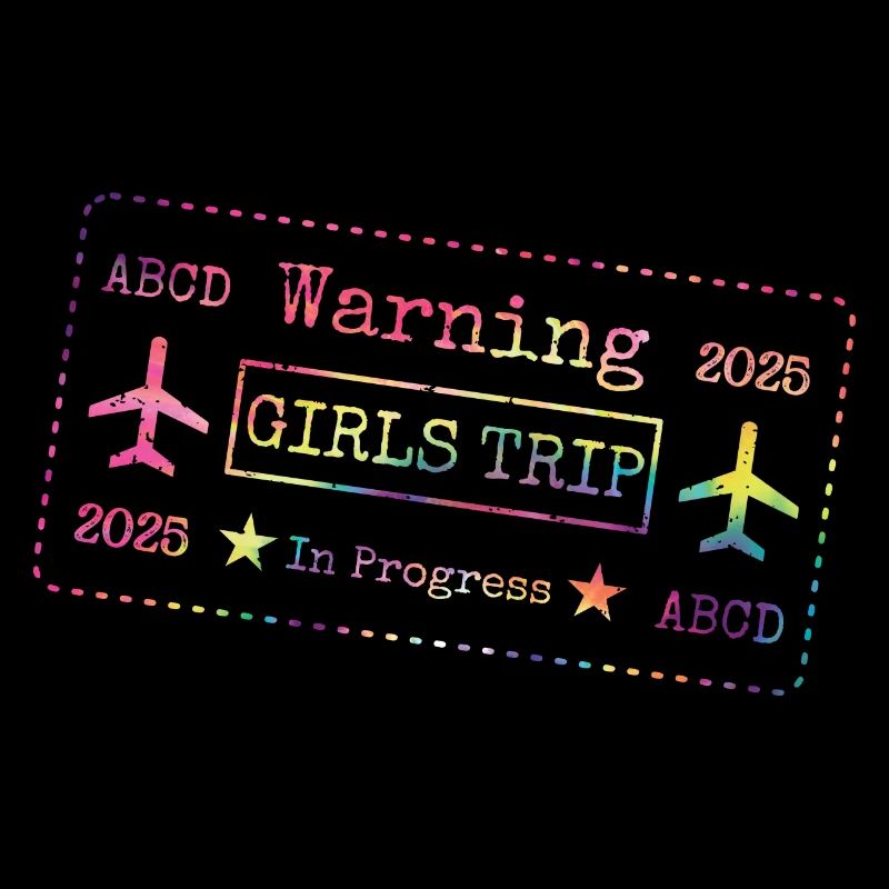 Warning Girls Trip In Progress 2025