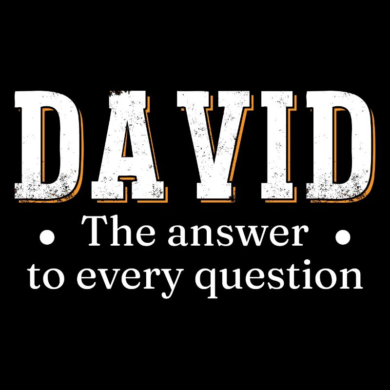 David La réponse à toutes les questions