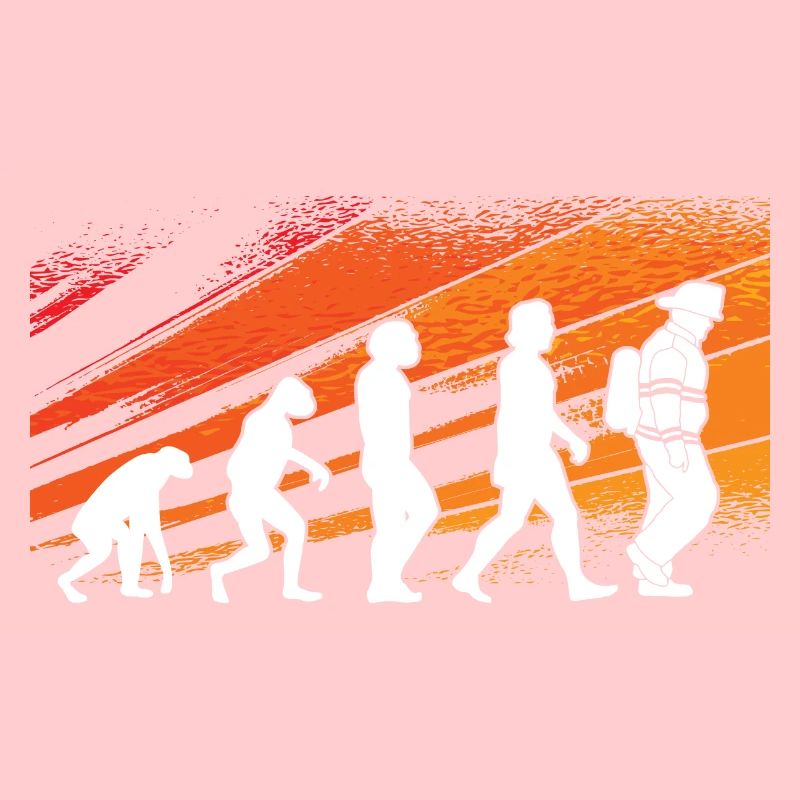 Evolution Pompier Rétro Métier de Pompier