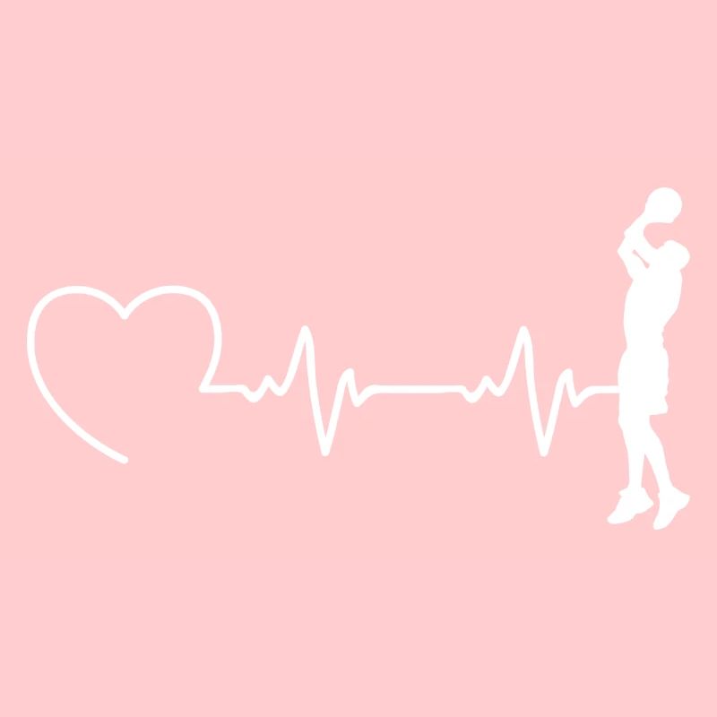 Basketteur basket-ball EKG basketteur