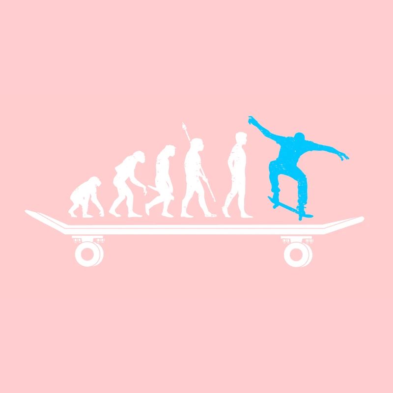 Skateboard Evolution Skateboarding Lustig