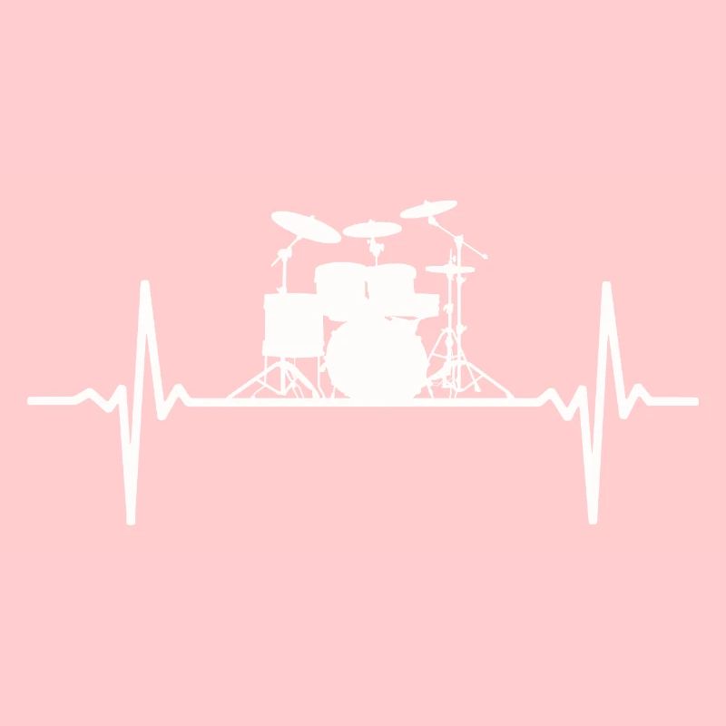 Batterie Drummer Heartbeat Drum Set