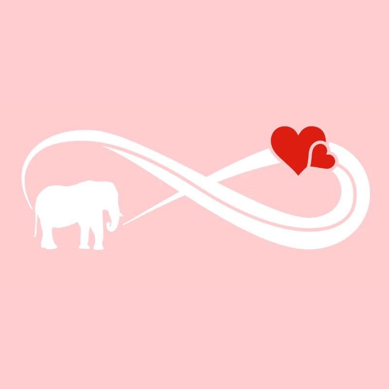 Unendlich Elefant Unendlichkeit Zeichen