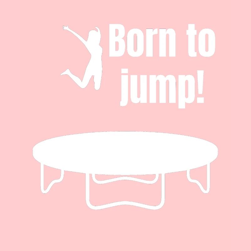 Né pour sauter le cadeau de trampoline