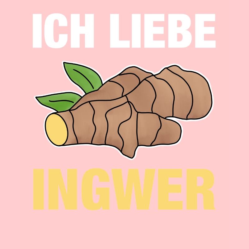 Ich liebe Ingwer Ginger Geschenk