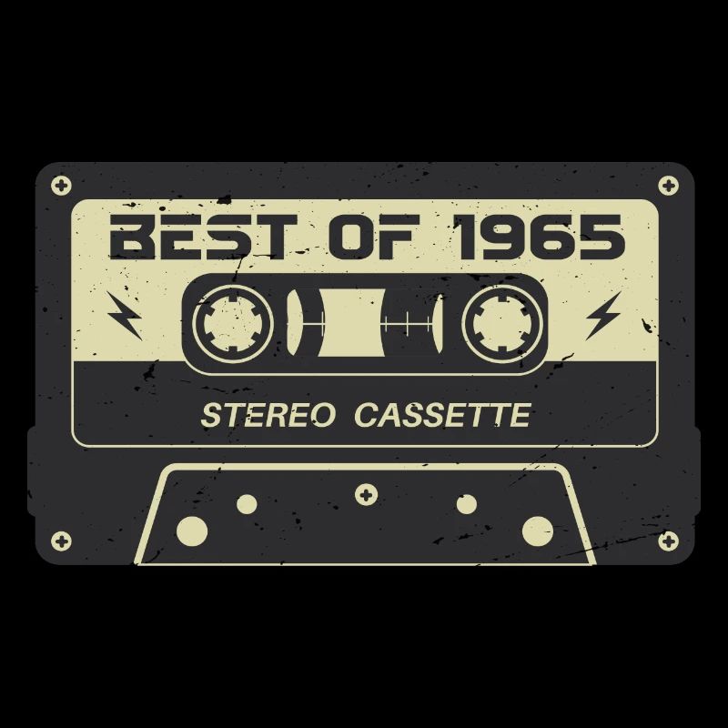 Retro Kassette 1965 vintage 1965 Geburtstag 1965