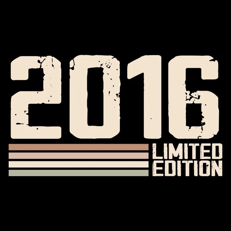 2016 Vintage 2016 Birthday 2016 Retro 2016
