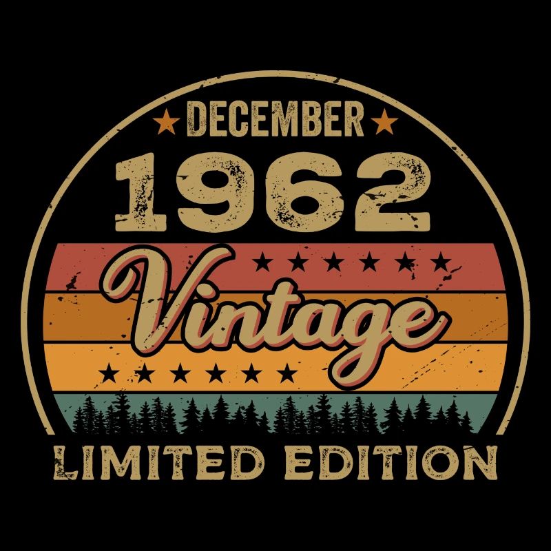 Geburtstag Dezember 1962 Geschenk Dezember 1962