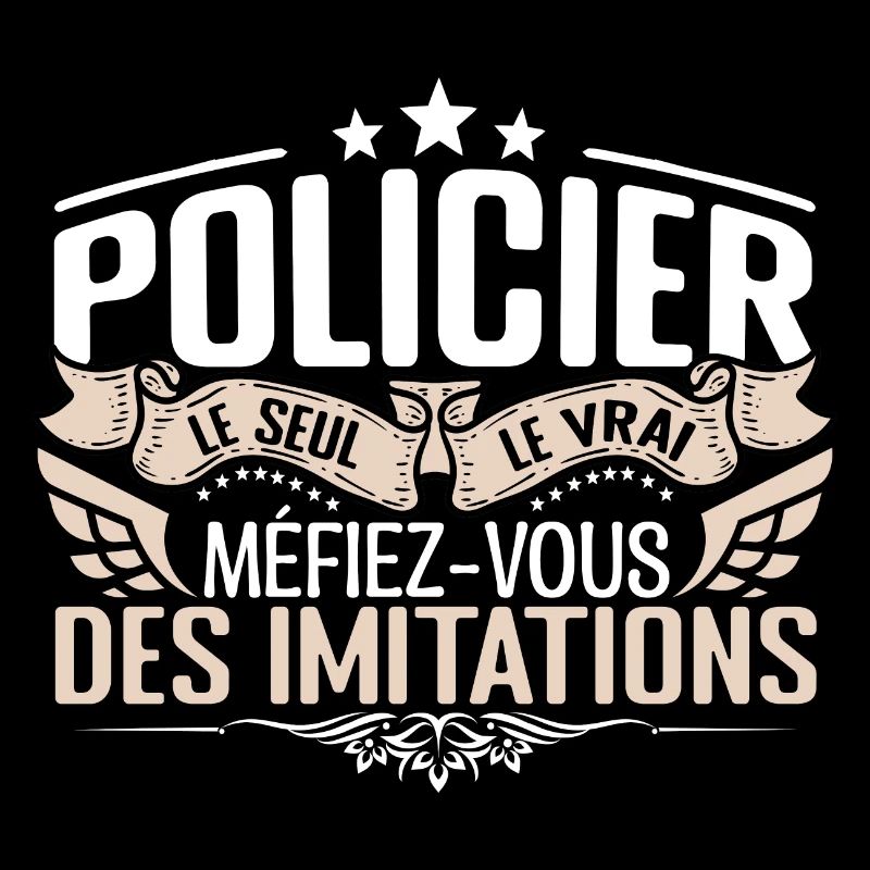 Policier le seul Policier le vrai Policier