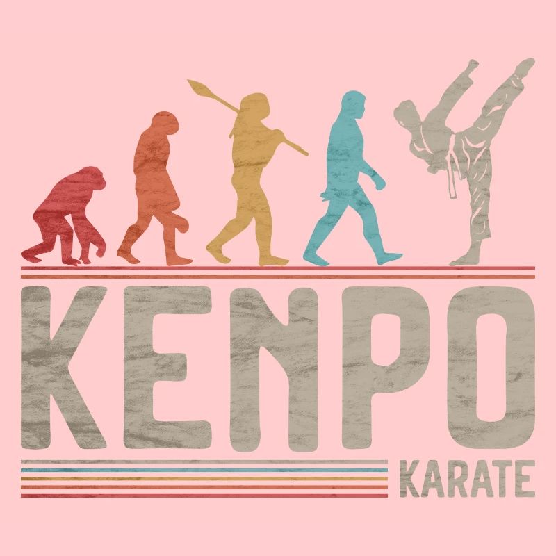 Kenpo Karate Evolution Funny Martial Arts Fighter
