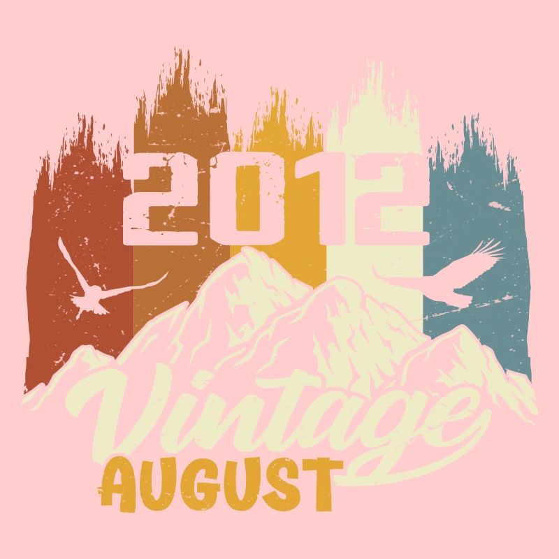 Legendary Since August 2012 Birthday Gift 2012