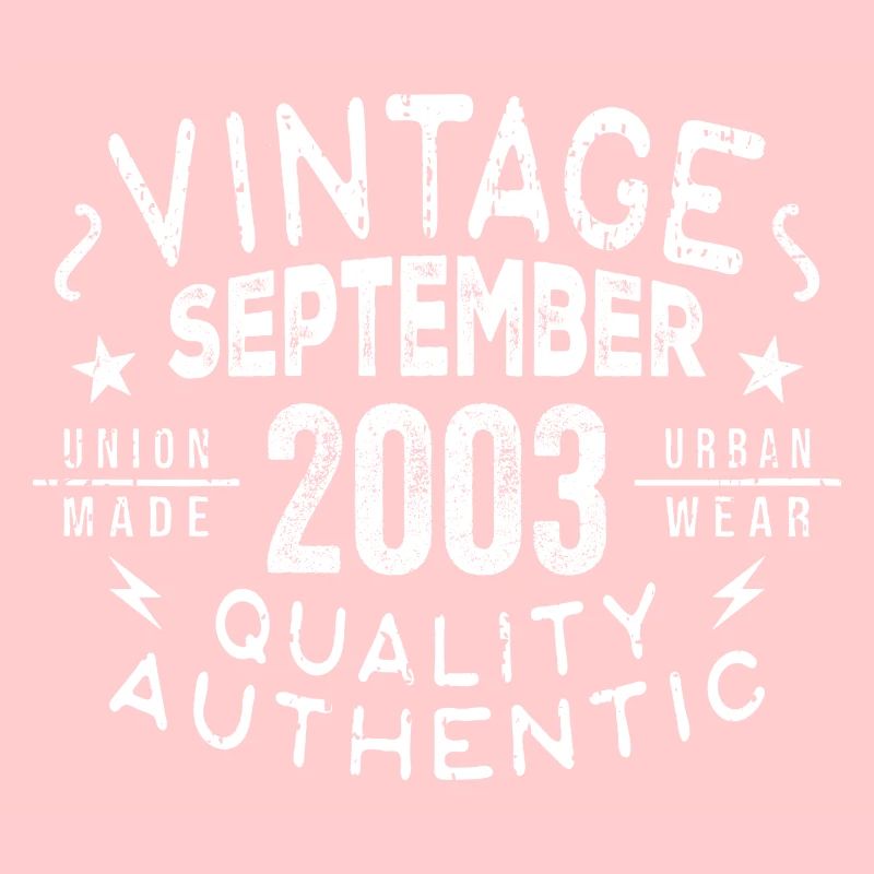 Legendary Since September 2003 Birthday September