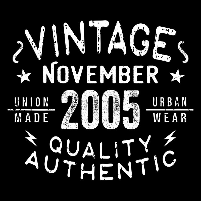 November 2005 Birthday present in November 2005