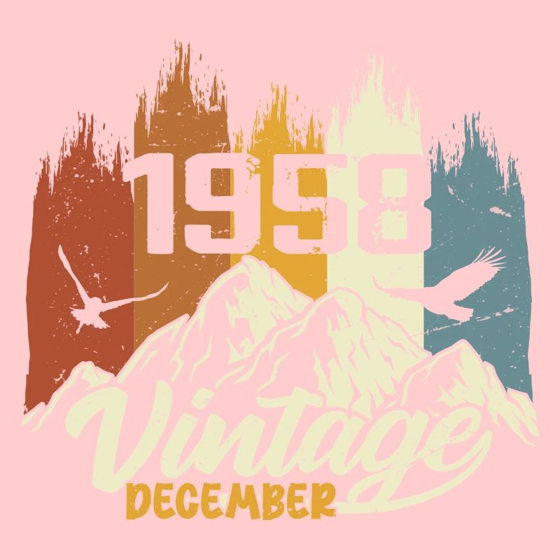 Cadeau d’anniversaire né en décembre 1958