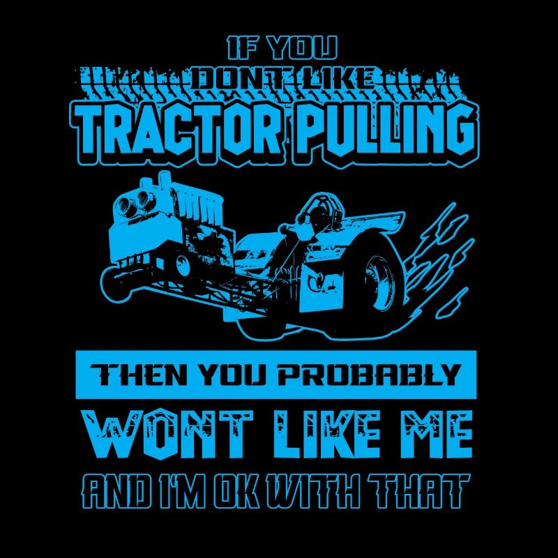 Tractor Pulling Power Full Pull Motorsport Gift