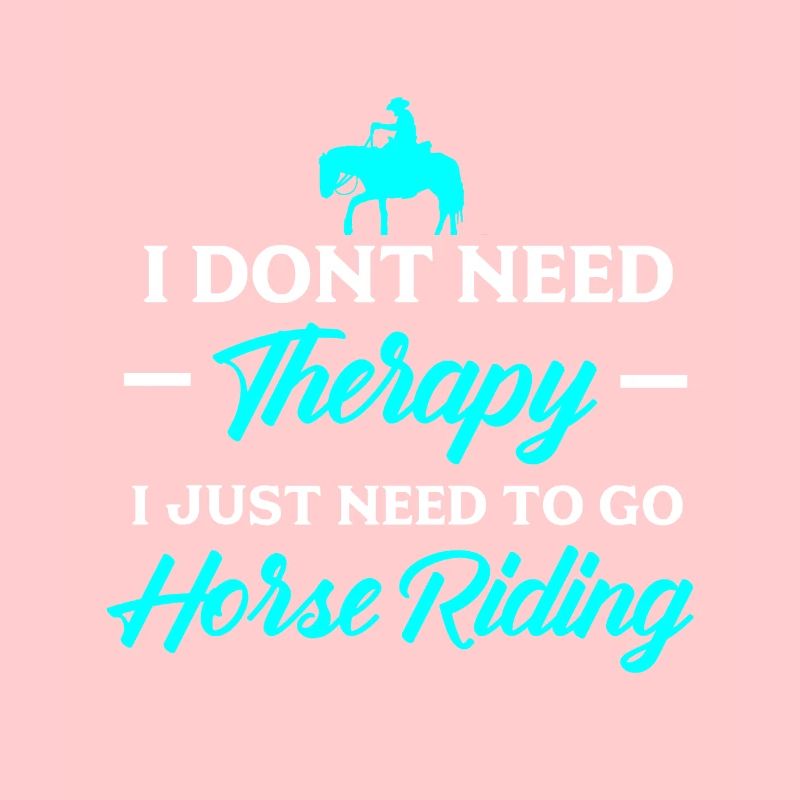 Riding horses
