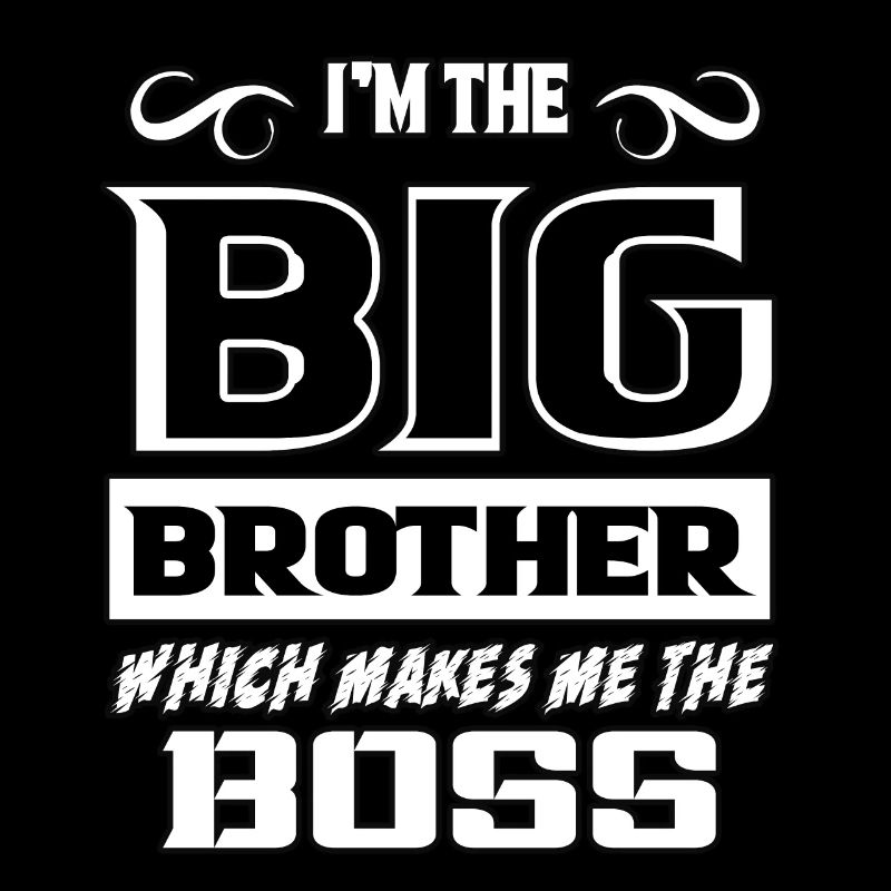 Big Brother Boss Bruderschaft Mann Junge Verwandte Geschenk