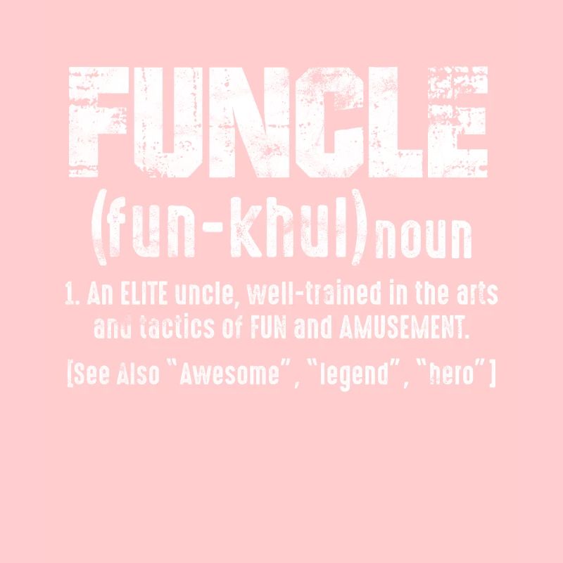 Funcle - Der Fun-Onkel lustiges Sprüche Geschenk