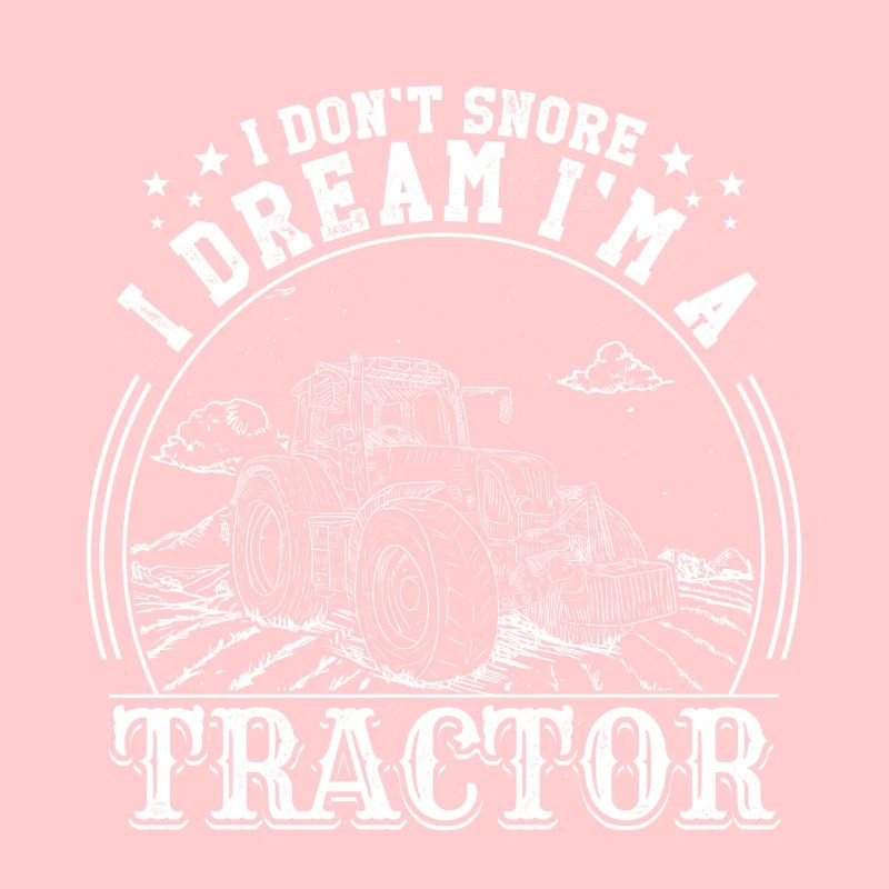Traktor Traum Spruch Bauer Farmer Acker Geschenk